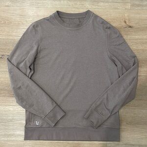 Vuori Ponto Performance Crew Size M Dark Salt Heather
